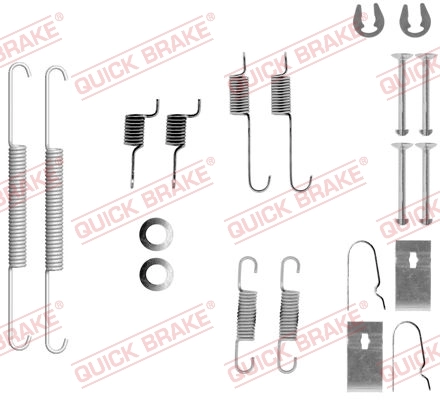 Accessory Kit, brake shoes